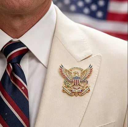 🎉Father's Day: 50% off for a limited time🎈 US 250th Anniversary Brooch Pin