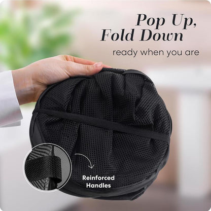 🔥Buy 1 Get 1 Free🧺Foldable Pop‑Up Mesh Laundry Basket｜Large Capacity & Space‑Saving