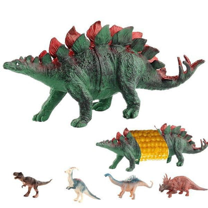 Dinosaur Corn Holders for Corn On The Cob - Funny Corn Cob Holder for Kids and Adults with Stainless Steel Prongs