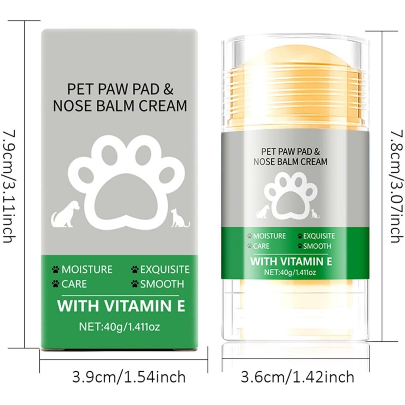 🔥Buy More Save More🔥Dog Paw Balm Stick - Natural Green Tea Healing Cream