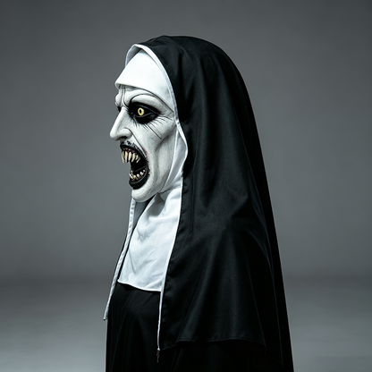 Fun Halloween Nun Mask