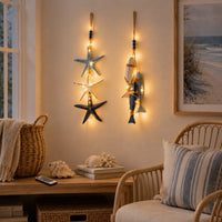 2-Piece Set: Starfish + Fish
