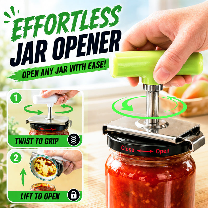 🔥 BUY 1 GET 1 FREE! Stainless Steel Jar Opener & Bottle Lid Remover