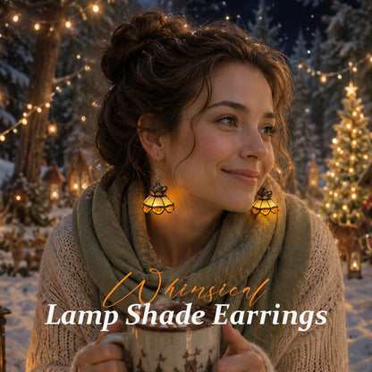 ✨ Whimsical Lamp Shade Earrings