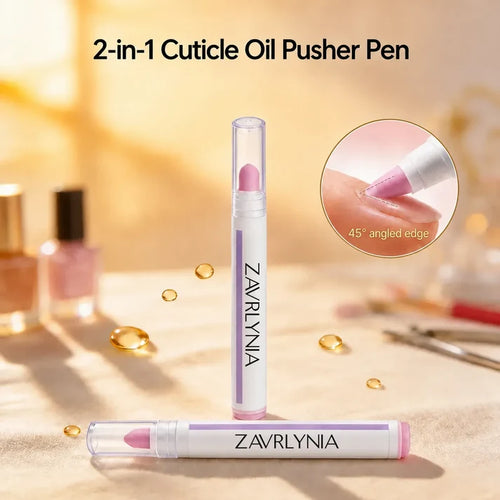 💅 2-in-1 Ceramic Cuticle Care Pen – Hydrate, Smooth & Tidy
