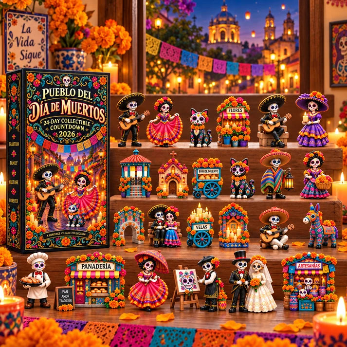 2026 "Day of the Dead Village" – A Day of the Dead-themed 24-day collector's edition advent calendar, featuring 24 unique miniatures.