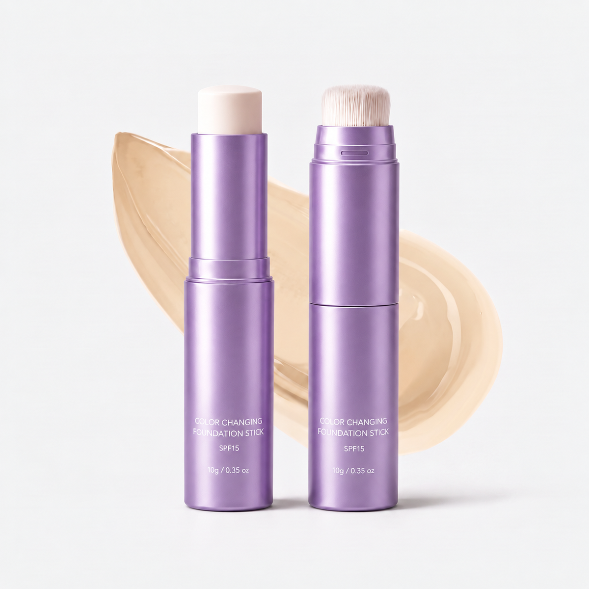 ❤️2 in 1 Color Changing Foundation Stick – The stick that makes mature skin glow again