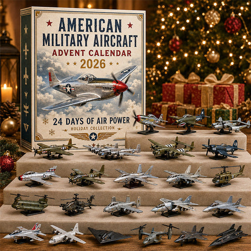 ✈️🇺🇸 American Military Aircraft Advent Calendar 2026 – 24 Days of Air Power