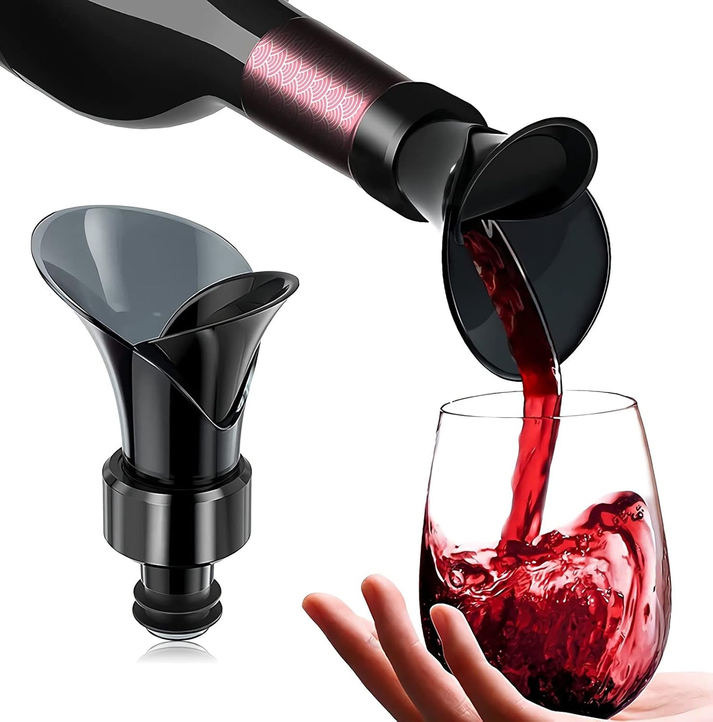 2 in 1 Wine Pourer Stoppers