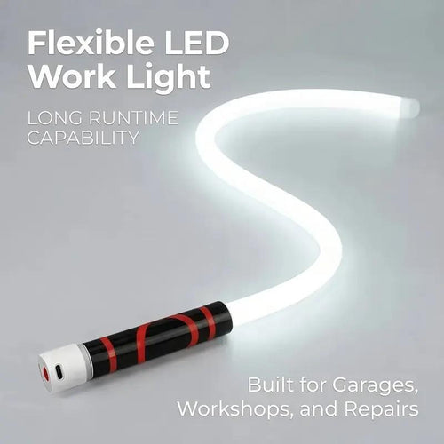 Bendable LED Flashlight Stick - 27" Flexible Rechargeable Waterproof LED Work Light