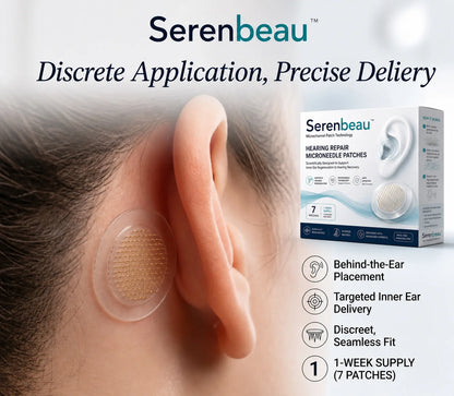 HEARING REPAIR MICRONEEDLE PATCHES ✅ Targets Hearing Loss, Tinnitus, Ear Infections, Balance Disorders, and Age-Related Ear Degeneration
