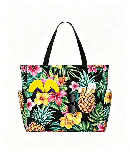 🏖️ Dry & Wet Separated Beach Tote | Durable Spacious Travel Swim Bag🌴