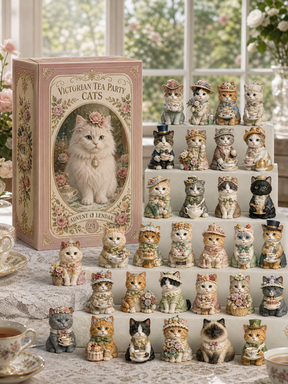 Advent Calendar 2026 Cat Advent Calendar Gift for Adults Friends Cat Owners and Lovers Christtmas Tree Ornament