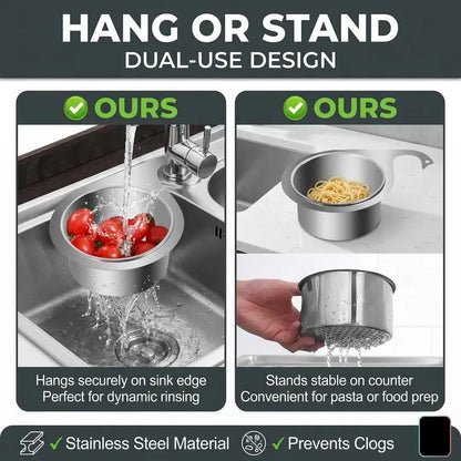 Stainless Steel Swan Sink Strainer Basket