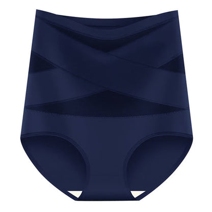 🔥🔥4-Pack High-Waisted Shapewear Briefs for Women – Nahtlose Miederhöschen aus Seidennetzgewebe, zum Abnehmen und Po-Liften – Atmungsaktive Unterwäsche für den Alltag