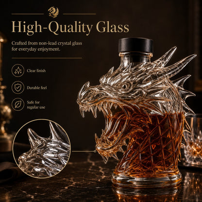 Dragon Head Whiskey Decanter🥃