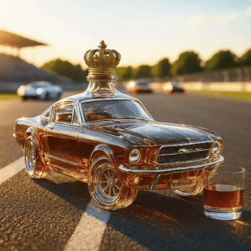 Creative Ford Mustang Whiskey Decanter