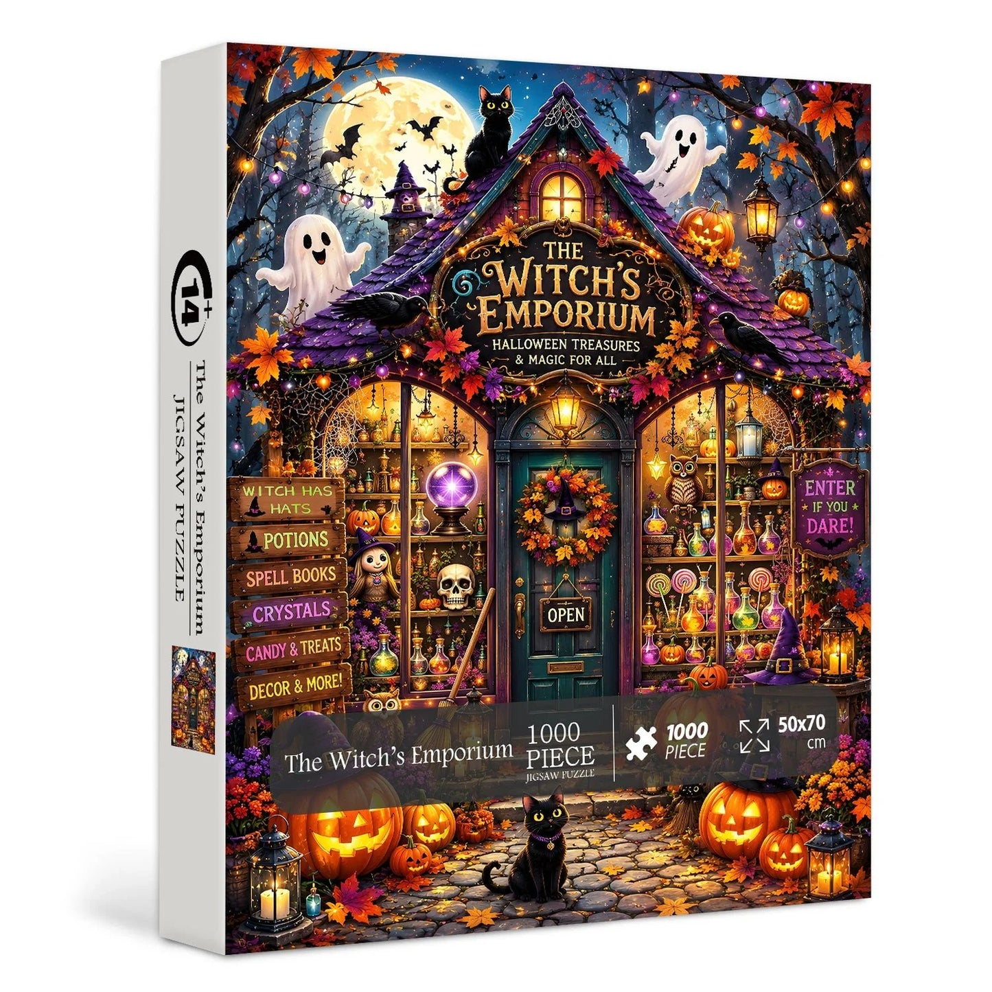 💥🏆The Witch’s Emporium Jigsaw Puzzle 1000 Pieces
