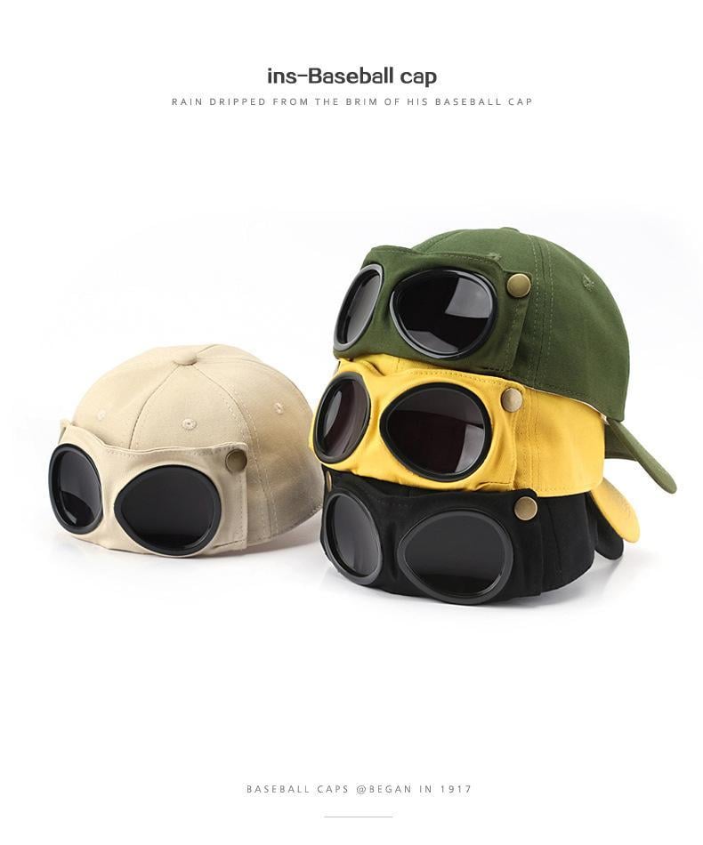 Men's Korean-Style Pilot Baseball Cap