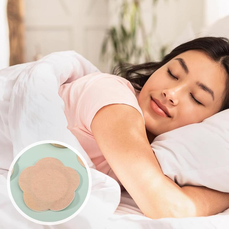Disposable belly button patch used while resting
