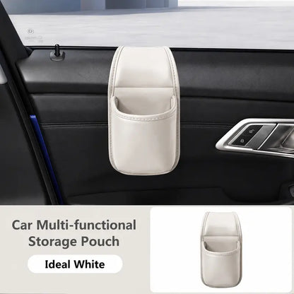 📱 Car Phone Storage Pocket – Slim Organizer for Phones, Keys & Cards