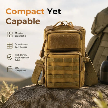 🎁Compact EDC Sling Bag | Tactical Utility Pouch For Everyday Carry