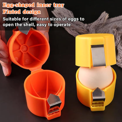 🔥 No Mess Easy Egg Opener — Crack Eggs Cleanly Every Time