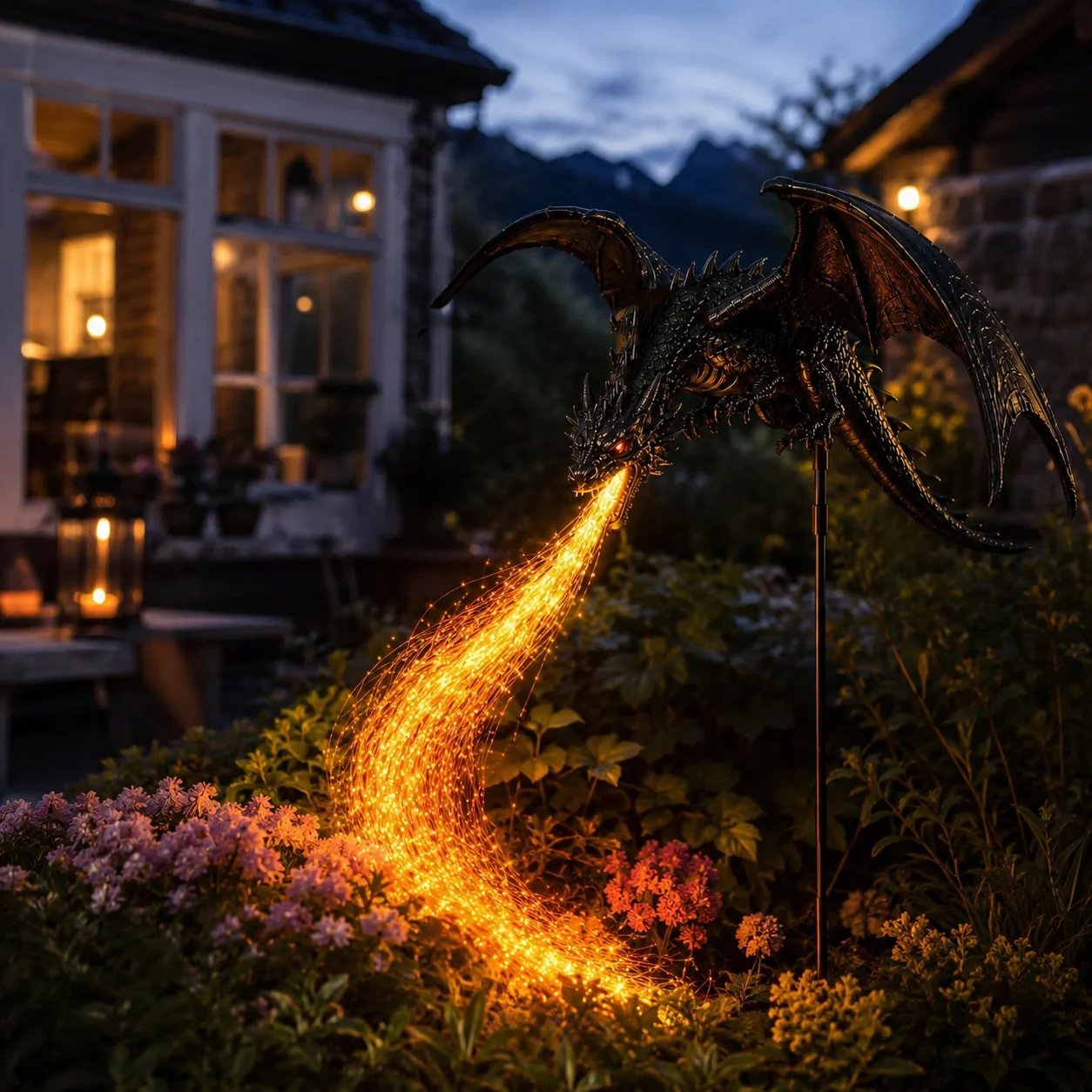 🔥Solar Dragon Fire Garden Light