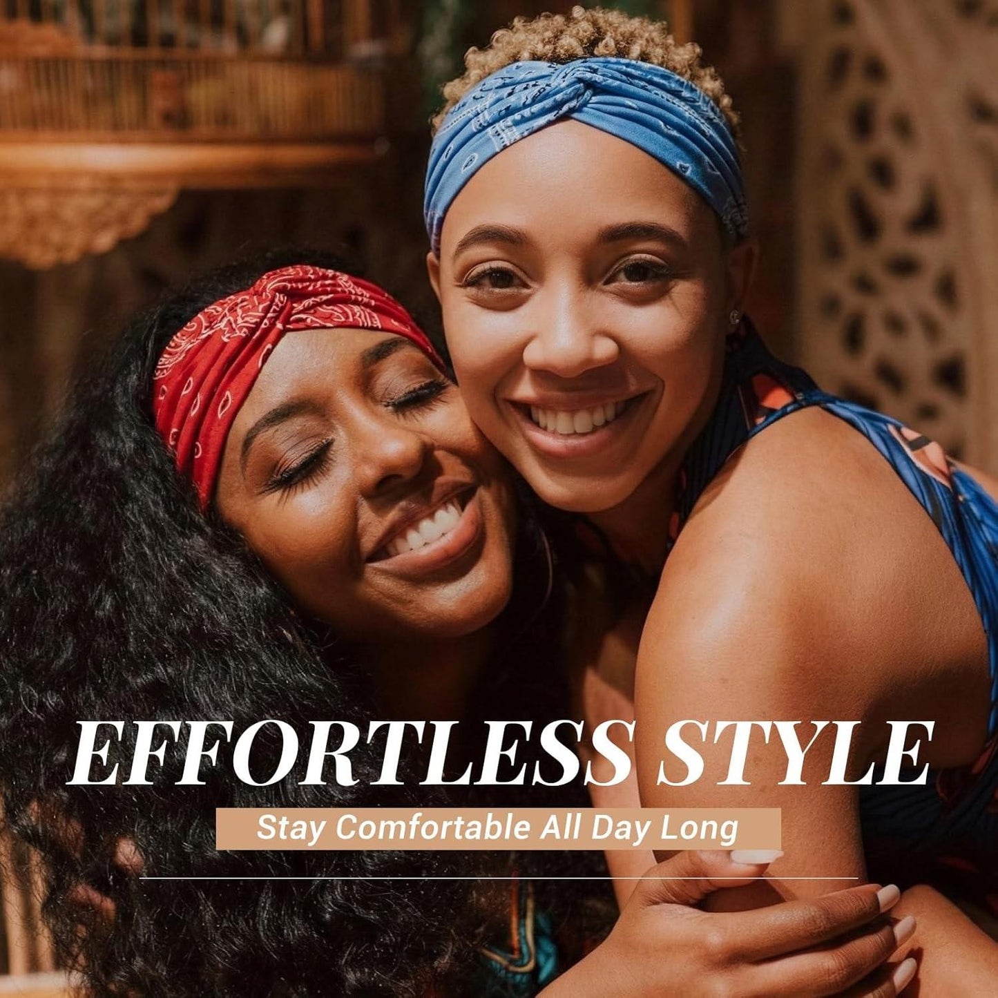 Womens Styling Retro Printed Headband - 🔥As low as $6.2 per piece