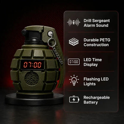 Grenade Alarm Clock