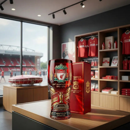 LFC Legacy Edition Pint Glass – 1892–2026 Crest & Liver Bird ⚽🔴