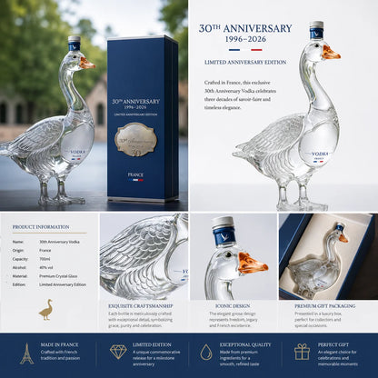 30th Anniversary Limited Edition Vodka Bottle