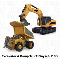 Excavator+ Dump Truck (2 Pcs)