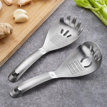 5-in-1 Stainless Steel Cooking Spoon | Your All-in-One Kitchen Helper 🍳