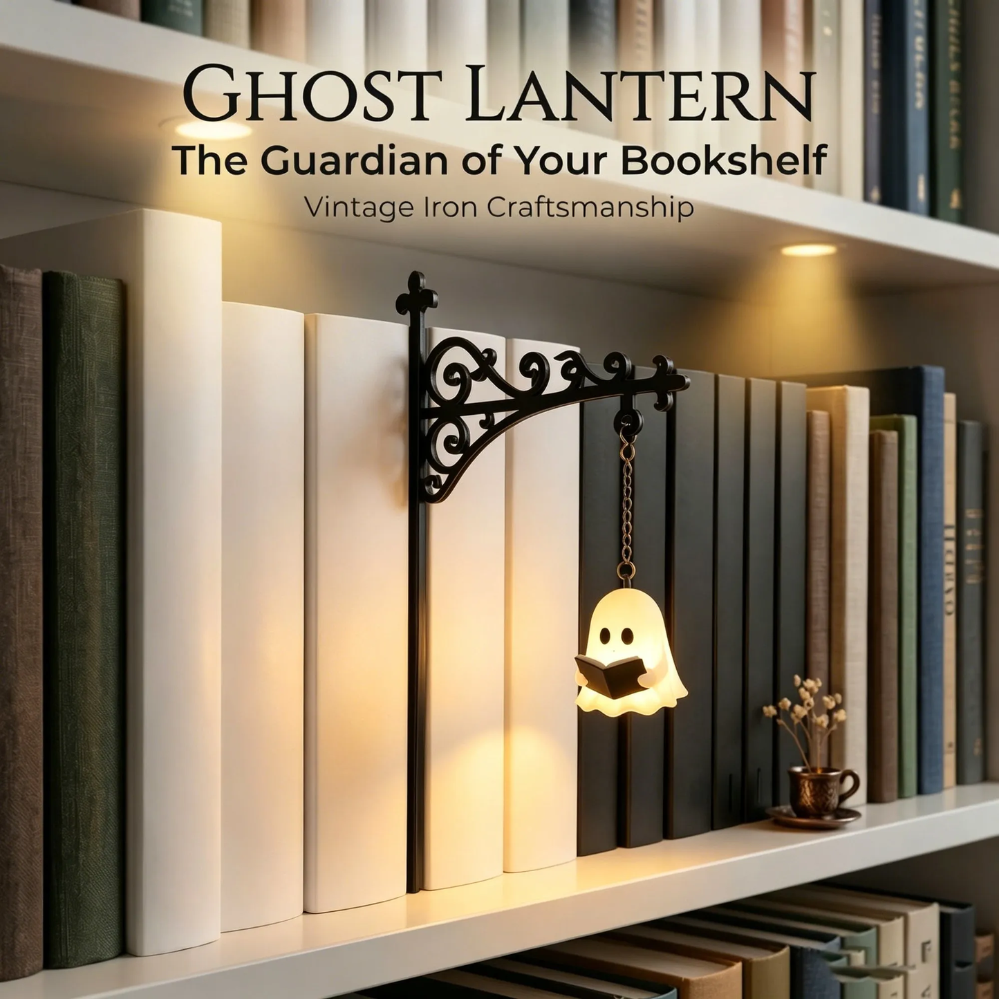 🔥Limited Time 50% Off📚Library Lantern-Decorative Bookshelf Lighting