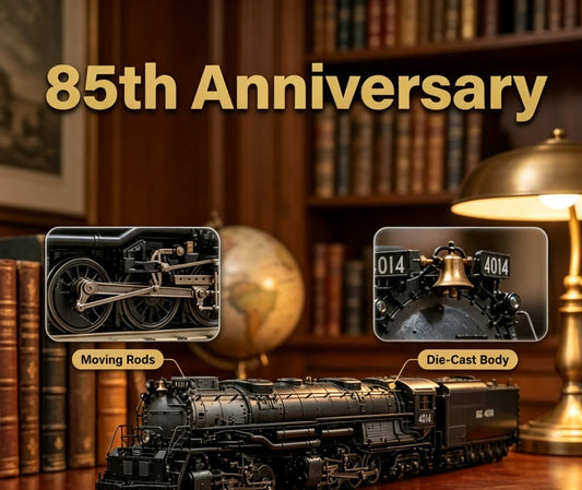 🔥🏆 85th Anniversary Steam Giant Die-Cast Model