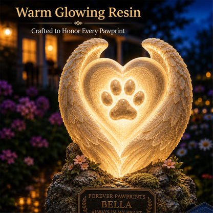Solar Memorial Garden Light with Plaque