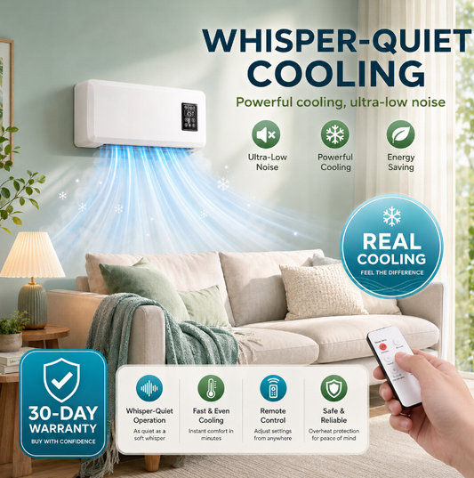 🔥Limited Discount🔥Ductless Portable Air Conditioners No Windows Needed