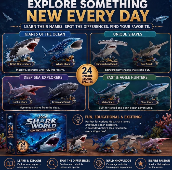 🦈 2026 Shark World Advent Calendar