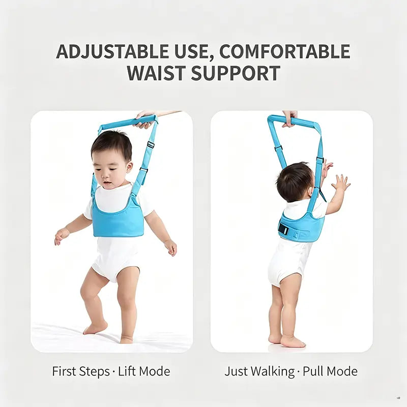 Baby Walking Assistant Safety Harness – Adjustable Toddler Walking Helper & Wings Care Belt