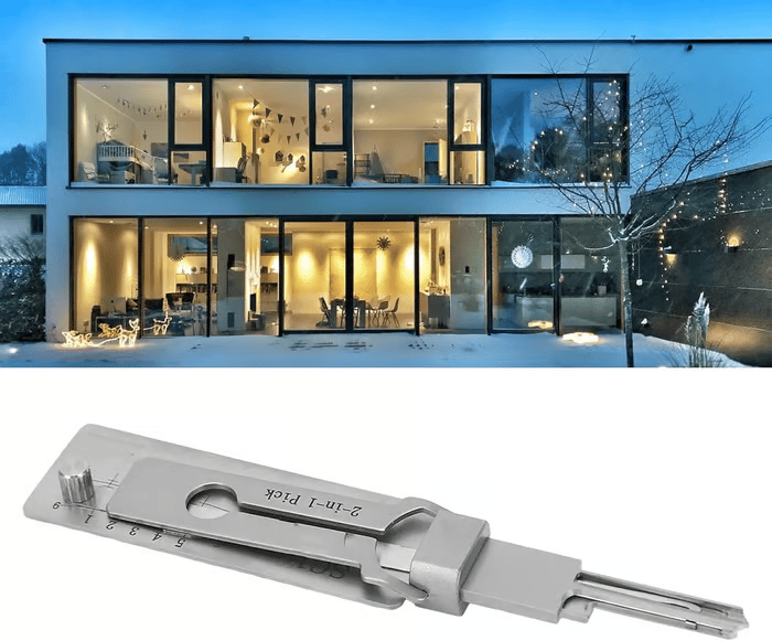 🔥HOT SALE 49% OFF⚒️Stainless Steel Master Key Locksmith Training Tool, SS001 Pro Tool, Practical Cylinder Set