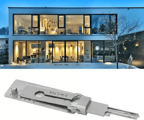 🔥HOT SALE 49% OFF⚒️Stainless Steel Master Key Locksmith Training Tool, SS001 Pro Tool, Practical Cylinder Set