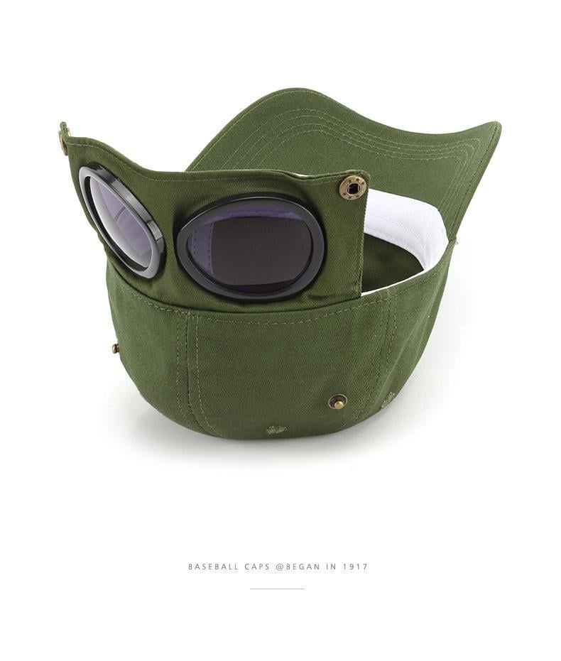 Men's Korean-Style Pilot Baseball Cap
