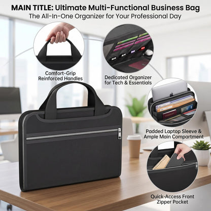 🔥 Fireproof File Folder with Handle