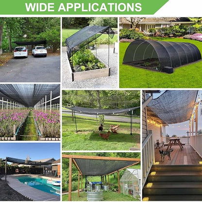 Outdoor Shade Cloth Net – UV Block, Breathable HDPE Mesh for Garden, Patio & Pergola
