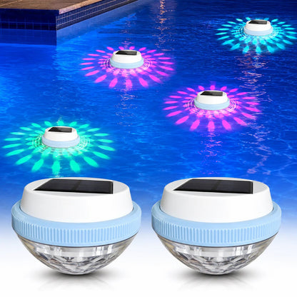 Solar Floating Pool RGB Light (Pack Of 2)