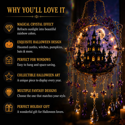 🎁Halloween Special Offer 50% OFF –🏰🎃Halloween Crystal Light Catcher