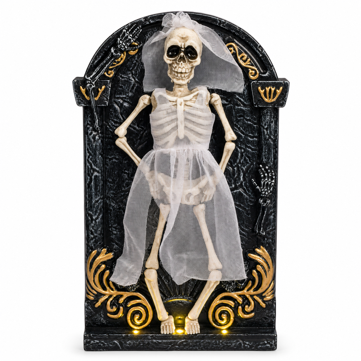 💀 They Actually Move! Animated Light-Up Dancing Skeleton Collection