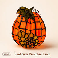 Leaf Pumpkin Lamp