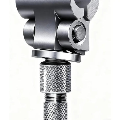 Adjustable door gap screw lever